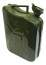 KS-10 steel canister (10 liters) with screw cap