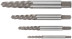 A set of Profi extractors, high-speed HSS steel, 4 pcs.