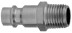 GM-02PM European type BRS fitting with external threaded part BSPT 1/4"