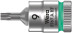 8767 A HF TORX® Zyklop End head with insert, DR 1/4", with fixing function, TX 9 x 28 mm