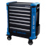 Tool cart, 7 drawers, "HEAVY DUTY" KING TONY 87G31-7B-BK