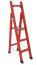 SSD-0.7T with symmetrical support dielectric fiberglass stepladder, Telecom, h=1490mm, working area h=750mm, step 3