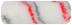 Ролик полиакрил. "мини" Профи, белый с серой и красной полосками, диам.15/35 мм, ворс 10 мм, 100 мм