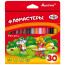 Markers Gamma "Cartoons", 30 colors, washable, cardboard. packaging, European weight