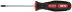 Screwdriver "Universal", CrV steel, rubberized handle, Profi 6x100 mm PH2