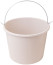 Construction plastic elastic bucket for mixing 12 l mortar