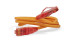 PC-LPM-UTP-RJ45-RJ45-C5e-0.3M-LSZH-OR Patch Cord U/UTP, Cat.5e (100% Fluke Component Tested), LSZH, 0.3 m, Orange