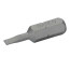 1/4" Screw bits with slot 1.2x6.5 mm, L=25 mm, 10 pieces