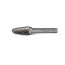 Borphreza spheroconic (L) 20 carbide VK8 dx-ka=10 mm X-shaped notch Beltools
