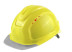 Каска защитная СОМЗ-80 Абсолют Престиж RAPID сигнально-желтая, серый прозрачный козырек, 15 шт.