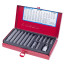Set of inserts (bits) 10 mm, Hex, 4-12 mm, 15 pieces KING TONY 1015MQ