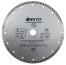 Diamond cutting disc turbo 230x2.6x22.2 mm, CD-103-230-026