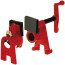 BPC-H34 Clamp for pipe guide Ø 3/4" (26.9 mm), suitable for steel pipes DN 20/R3/4";