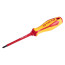 Slotted/Phillips combination screwdriver No. 1, 100 mm, dielectric KING TONY 147E0104