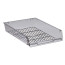 Paper tray horizontal STAMP "Grand", mesh, tinted gray