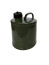 Metal canister, cylindrical fuel tank with screw cap