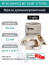 Насадная фреза длиннокромочная D50 мм, 4 зуба KF 60 50X4 022 60° DCMT 11T3 ISO / пластина DC*T 11T3**