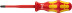 162 iS PH/S VDE PlusMinus Screwdriver Phillips dielectric, with a tapered working end, # 2 x 100 mm