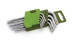 563090 Set of TORX short corner keys (T10,T15,T20,T25,T27,T30,T40,T45,T50) 9 pcs.