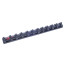 MIGHTY SEVEN Держатель для головок 1/4", на 12 шт, магнитный