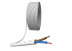 SHP2-0.75-50B Wire ERA SHVVP 2x0.75 mm2 50m white