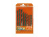 Set of drills for wood, concrete, metal, 9 pcs