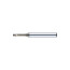 Spherical carbide milling cutter D12x18x50x110x12 Z3 TiSiN