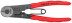 Тросорез для реза боуденовского троса, рез: мягкий трос Ø 3 мм (в т.ч V2A), пружина, L-150 мм, чёрн., 1-к ручки
