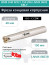 Концевая фреза корпусная 40 мм, 6 зубьев, L 150 мм / BMR D40 W32 L150 Z06 LNMX 0603 KRLY (с СОЖ)