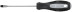 Screwdriver "Master", CrV steel, rubberized handle 5x100 mm SL