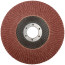 Круг лепестковый торцевой 125 Р80 Атака (коричневый)