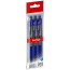 Automatic ballpoint pen Berlingo "Classic Pro" 3 pcs., blue, 0.7 mm, grip, package with European suspension