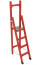 SSV-2.1 fiberglass stepladder with vertical support, h=2230mm, h work platform=1200mm, step 4