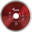 Diamond solid cutting disc, thin (wet cutting), for tiles and porcelain stoneware, 125x1.1x6.0x22.2 mm