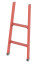 LSP-1,0A fiberglass ladder, abrasive coating of steps h=1000mm, step 2
