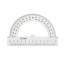 Protractor 12cm, 180° STAMM, transparent colorless