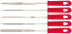 Diamond fillets, 5 pcs., 3x160/50 mm (narrow )