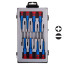Precision Screwdriver set, 8 pieces KING TONY 32118MR