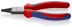 Круглогубцы, губки Ø3x30 мм, L-160 мм, чёрн., двукомпонентные ручки