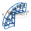 RCU 6-120A angular cable guide roller, aluminum coils (cable diameter up to 120 mm, roller load up to 500 kg) MALIEN