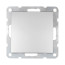 Switch 1-terminal, cross (circuit 7) 16 A, 250 B (silver metallic) LK60