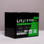 Литиевый аккумулятор тяговый LITJET BLACK LiFePO4 12V 75Ah 960Wh IP65 small monitor