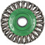 Disc brush, twisted wire BR 600 Z, 125 x 14 x 22.23, 358343