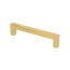 Ручка меб. скоба мет. BASE 128, шлифованное золото, AKS