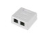 RJ-45 CAT5E external socket 2-gn.