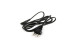 Кабель питания RIPO 1.5м, евро вилка CEE 7/16 прямая - штекер С7 (2*0.5 mm2) 2.5A, черный