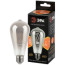 LED lamp ERA F-LED ST64-7W-824-E27 smoky 7W filament smoky warm white light E27