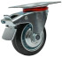 Swivel wheel bearing with brake RAD AB 75