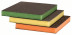 Set of 3 sanding pads 98 x 120 x 13 mm, M, F, SF