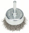 Cup brush with stainless steel wavy wire, 50x0.3 mm 50 mm, 0.3 mm